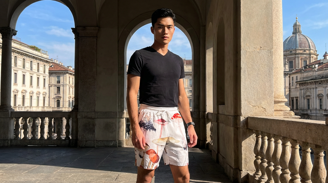 Mushroom Forest Shorts